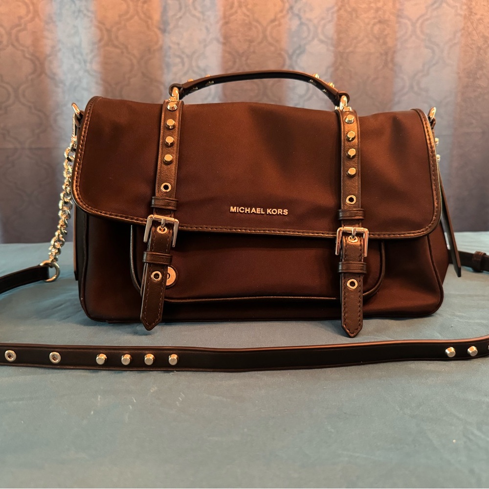 Michael Kors Black Messenger Bag